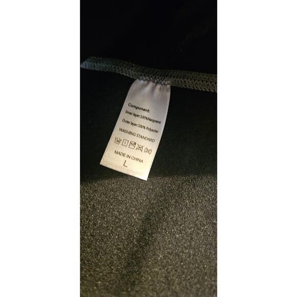 Sunlan Black Neoprene Full Zip Weight Loss Sauna Suit. Size L - Picture 3 of 5